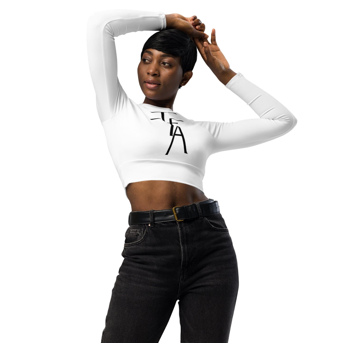 IFA Women's Recycled long-sleeve crop top