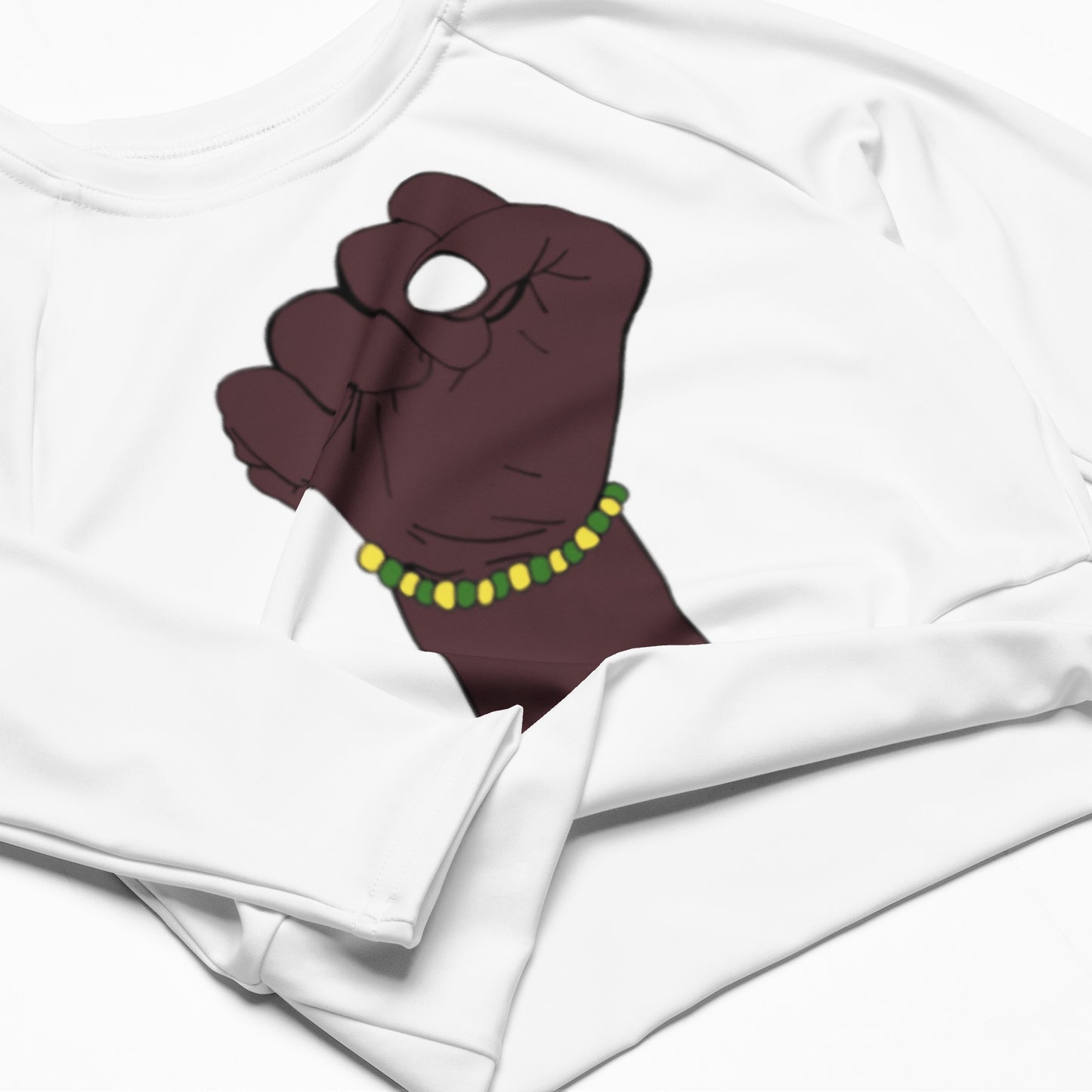 Osun Women's Ide Recycled long-sleeve crop top